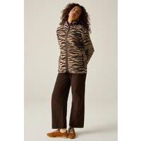 Regatta Women's Cosy Frankie Borg Full Zip Fleece in Light Brown | Size: 10