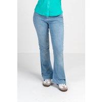 Kettlewell Women's Darla Comfort Bootcut Jeans in Light Blue | Size: 34S