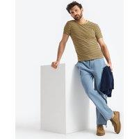 Lands' End Men's Textured T-shirt in Black | Size: Medium