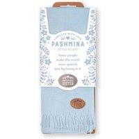 History & Heraldry Women's Pre-personalised Pashmina Style Scarf - 50+ titles - Special Sister in Light Blue