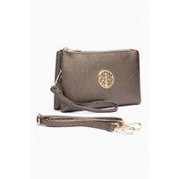 Raffaella Women's Clutch Purse in Bronze