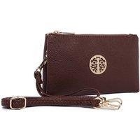 Raffaella Women's Clutch Purse in Chocolate