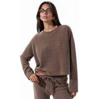 Busem Women's Cotton-Blend Sweater in Brown | Size: Small