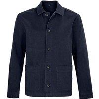 NEOBLU Men's Mael Utility Jacket in Dark Blue | Size: Large