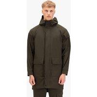 Luke 1977 Men's Champorcher Longline Jacket in Dark Green | Size: 2XL