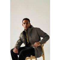 Regatta Men's Waterproof Hooded Winter Shorebay Insulated Jacket in Light Green | Size: Large