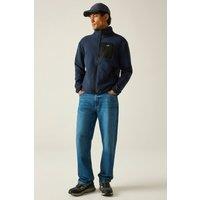 Regatta Men's Frankie Full Zip Fleece in Navy | Size: 4XL