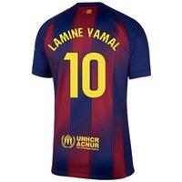 FC Barcelona Men's Mens 2025 - 2026 Home Shirt - Lamine Yamal 10 in Navy | Size: Large
