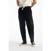 Giesto Men's Straight Leg Pants with Drawstring Waist in Black | Size: Large