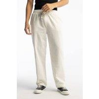 Giesto Men's Straight Leg Pants with Drawstring Waist in White | Size: XL