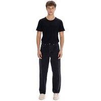 Giesto Men's Straight Fit Denim Jeans in Navy | Size: Large