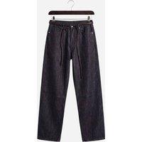 Giesto Men's Mid-Waist Straight-Leg Jeans in Dark Indigo | Size: XL