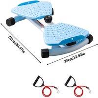 YnysTec Waist Twisting Disc Balance Board Abdominal Exercise Trainer in Blue | Size: 48-52 cm