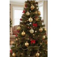 Living and Home 36Pcs Gold Christmas Tree Ornaments Christmas Ball Decorations Set