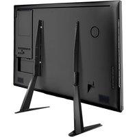 KKTONER Sturdy Universal TV Stand Adjustable for 27-65 Inch Flat Screen TV in Black