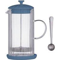 Price & Kensington Luxe Cafetiere/French Press 1 Litre - Bluebell in Blue