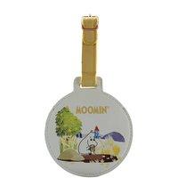 Moomin Luggage Tag PU Shaped - (Pond) in Green