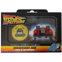 Back To The Future 40th Anniversary Collectible Coin in Limited Edition Collector's Box in Gold