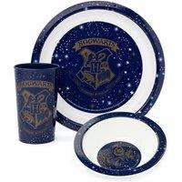 Harry Potter 3 Piece Tableware Set | Navy | Official Merch in Blue
