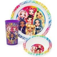 Rainbow High 3 Piece Tableware Set | Multicoloured | Official Merch