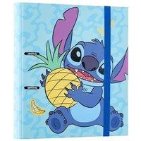 Grupo Erik Disney Stitch Tropical A4 Ring Binder Blue in Baby Blue