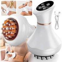 NESTLUNE Electric Lymphatic Drainage Machine Meridian Body in White