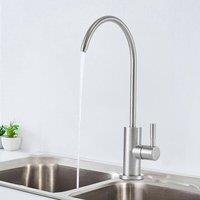 Kelvenix Stainless Steel Tap Drinking Water Tap Filter Kit in Silver | Size: 10000mm x 520mm