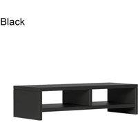 Kelvenix Black Computer Desktop Monitor Stand Laptop TV Display | Size: 0.6m2
