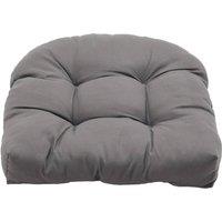 PAWNORA Floor Chair Seat Pad 2pcs Dark Grey