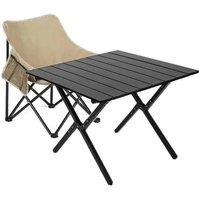 NESTLUNE Camping Chair Folding Orca Moon Chair & Bag in Beige