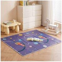 Living and Home Portable Reversible Foldable Baby Play Mat Crawling Mat with Carry Bag