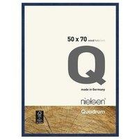 nielsen Quadrum 50 x 70cm Wooden Picture Frame With Protective Glass Front in Blue | Size: 50 x 70 cm