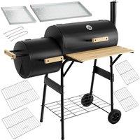 tectake Charcoal Grill in Black