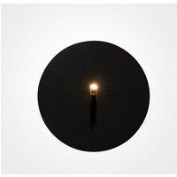 Netlighting Maytoni Lock Recessed Wall Lamp Black 3000K IP54