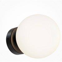 Netlighting Maytoni Basic Form 15cm Modern Wall Lamp Matt Black E14