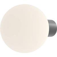 Netlighting Bold I Outdoor Globe Wall Lamp Grey IP54 1xE27