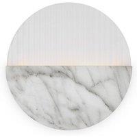 Netlighting Jupiter Modern Integrated LED Wall Lamp Marble 3000K 200lm White Shade