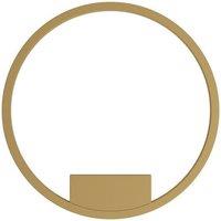 Netlighting Rim LED Wall Lamp Brass 3000 4000K Dimmable in Gold