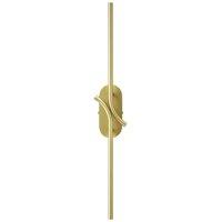 Netlighting RenAIssance Modern Wall Lamp Brass Gold 3000K 200lm White Shade