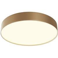 Netlighting Zon Flush Ceiling Light Matte Gold 3000K 2880lm