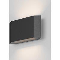 Netlighting Pull Outdoor Up Down Wall Lamp Graphite 3000K 400lm IP54 in Grey