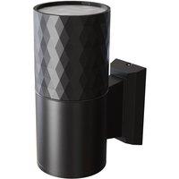 Netlighting Bowery Outdoor Up Down Wall Lamp Black IP54 1xGU10