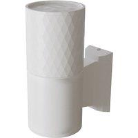 Netlighting Bowery Outdoor Up Down Wall Lamp White IP54 1xGU10
