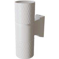 Netlighting Bowery Outdoor Up Down Wall Lamp White IP54 2xGU10