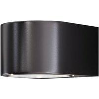 Netlighting Blow Outdoor Up Down Wall Lamp Graphite 3000K 900lm IP54 in Grey