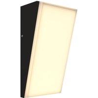 Netlighting Brick 18x9cm Outdoor Wall Down Lamp Graphite 3000K 1100lm IP54 in Grey | Size: 18x9 cm