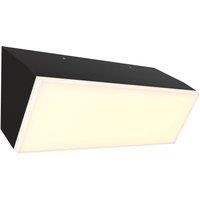 Netlighting Brick 10x30cm Outdoor Wall Down Lamp Graphite 3000K 1600lm IP54 in Grey | Size: 10x30 cm