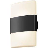 Netlighting Rom Up Down Outdoor Modern Wall Lamp Graphite 3000K 1300lm IP54 in Grey