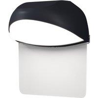 Netlighting Gloss Outdoor Wall Down Lamp Graphite 3000K 500lm IP65 in Grey