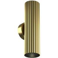 Netlighting Calipso Up & Down Wall Lamp Brass 2xGU10 in Gold